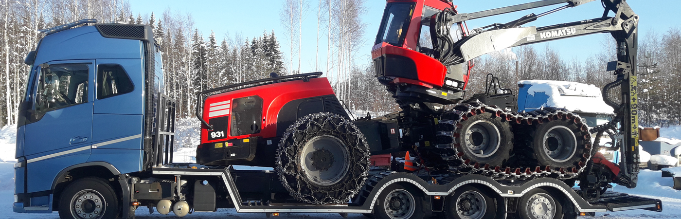 Kuljetuspalvelu ja lavojen vuokraus